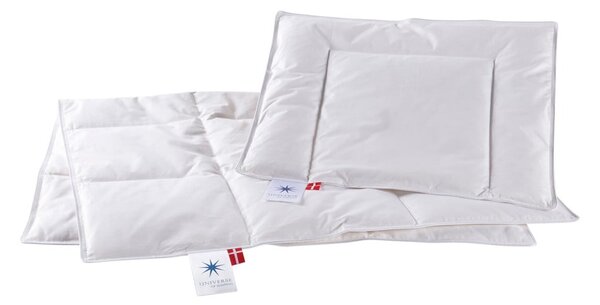 Cuscino con imbottitura in piume 40x45 cm Capella Baby – Universe of Sleeping