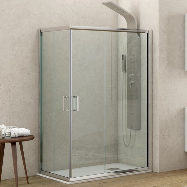 Box doccia 70x90 altezza 170cm trasparente K410 - KAMALU
