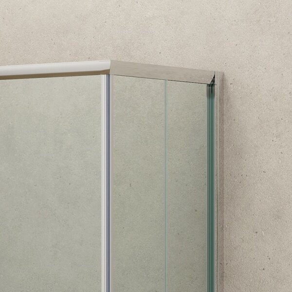 Box doccia 70x90 altezza 170cm trasparente K410 - KAMALU