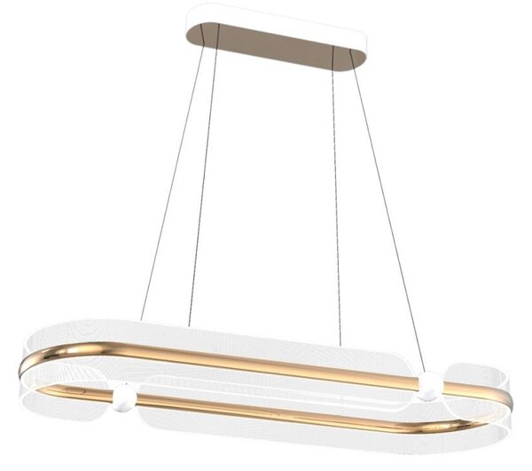 Lampada a sospensione LED 56W SOPLA PND-63728-56W-3K-GD Italux