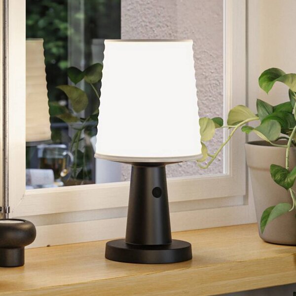 Paulmann Ilanga Cella solare Lampada Anthracite - Ilanga, dimmerabile, Nero, Plastica, Moderno, Lampade solari