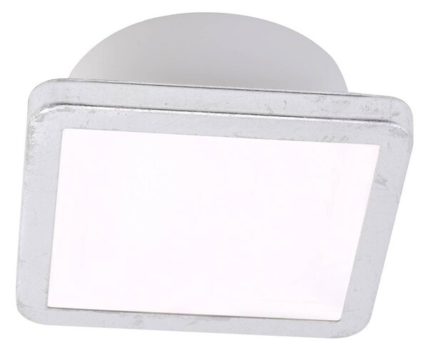 LIGHTME Plafoniera Aqua Uno, Cromo / Argento, Bagno, Alluminio, Moderno, Plafoniera