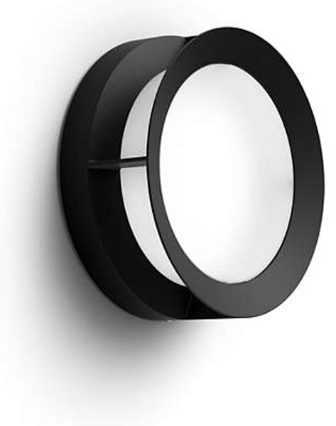 Philips myGarden Lampada da parete a LED Actea Black 8718696165928