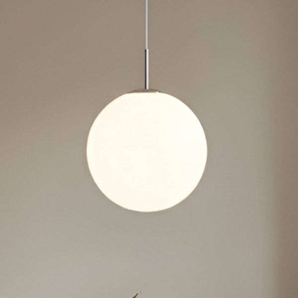 Lampada a sospensione in vetro Marike Lindby, dimmerabile, Bianco / Opale, Soggiorno / Sala da pranzo, Vetro, Moderno, Lampada a sospensione