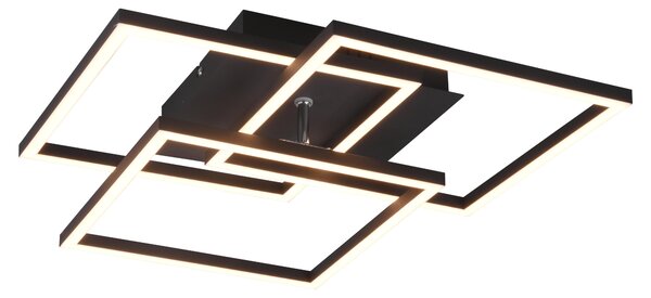 Lampada da soffitto a LED MOBILE 28W Da 2700 a 6000K 3200 lm metallo nero dimensioni: 10x39x42 cm IP20 RL