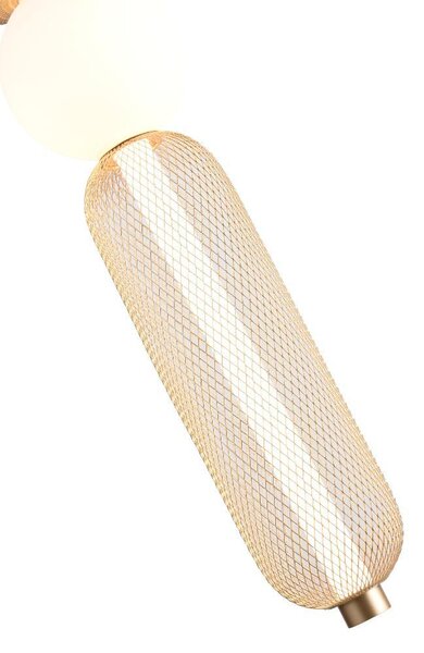 Lampada a sospensione LED 27W SAAR MD2596-5A-3BGT Zuma Line