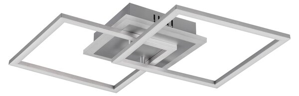 Lampada da soffitto moderna con LED integrato VENIDA argento RL R62793187