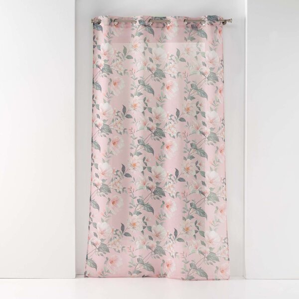 Tenda rosa malva con cuori e pois - Alice Home