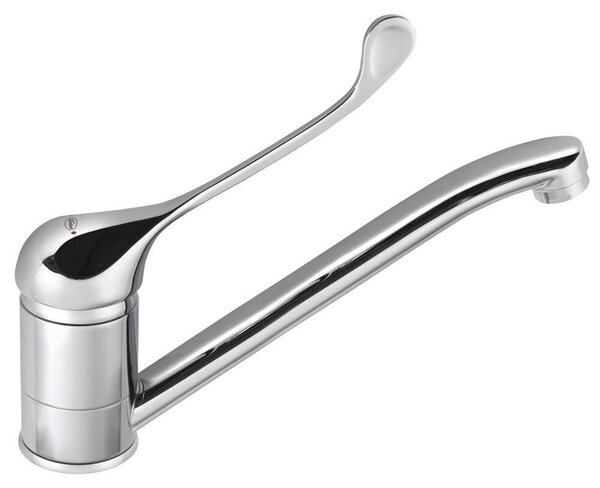 Rubinetto da cucina HOFFER, leva lunga, 221 mm, cromo