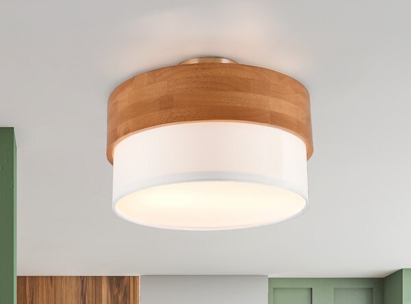 Plafond lampada da soffitto moderna SEASONS argento Trio 611500201
