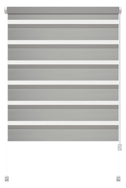 Tenda a pacchetto giorno/notte grigia 80x150 cm Zebra – Gardinia