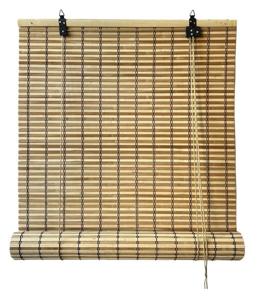 Tenda a pacchetto di colore naturale in bambù 90x220 cm Java – Gardinia