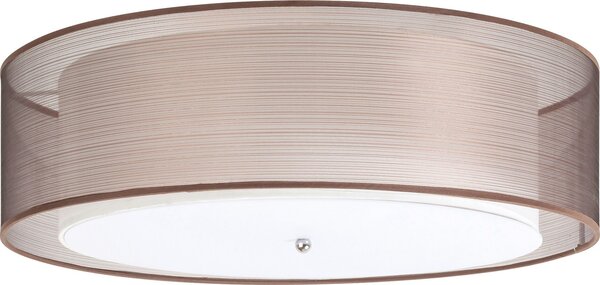 Rabalux 2634 Lampada da soffitto a 3 faretti Anastasia, E14, argento-marrone, rotonda, standard, ø495 mm