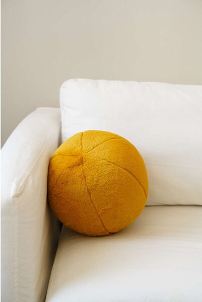 Cuscino decorativo in micropile ø 25 cm Top – Mioli Decor