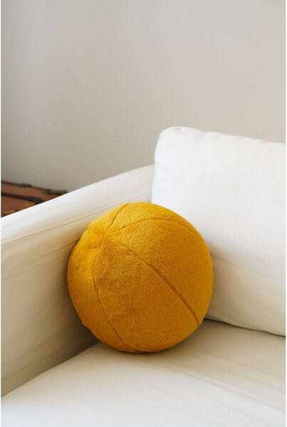 Cuscino decorativo in micropile ø 25 cm Top – Mioli Decor