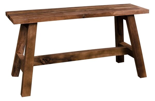 Panca da giardino marrone in legno massiccio Barcelona – House Nordic