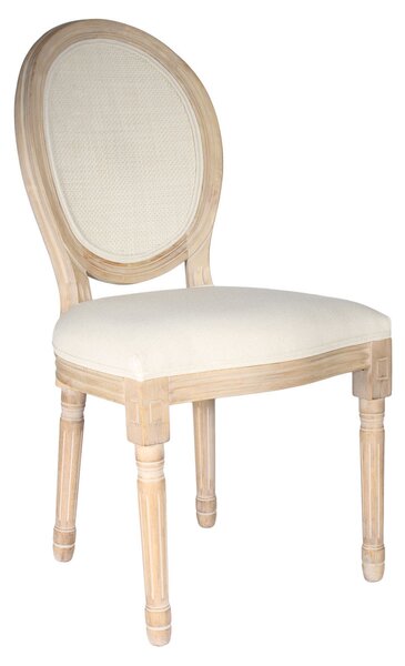 HOME DECO FACTORY, HD0398, set di 6 sedie Gustav gialle, Les P'Tits Prix, mobili, sedile, poltrona da tavolo, sedia, 50,7 x 84,8 x 45,5 cm, altezza seduta 45 cm, giallo-nero