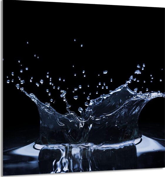 PIATTO IN VETRO PER CUCINA 60x65 Acqua