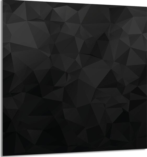 PIATTO IN VETRO PER CUCINA 60x65 Nero