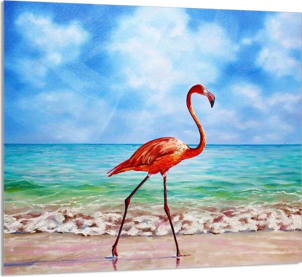 PIASTRELLE IN VETRO PER CUCINA 65x60 Flamingo