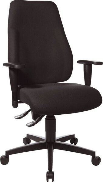 Topstar® LT0BK BC0 Sedia girevole fitness Lady SITNESS nero
