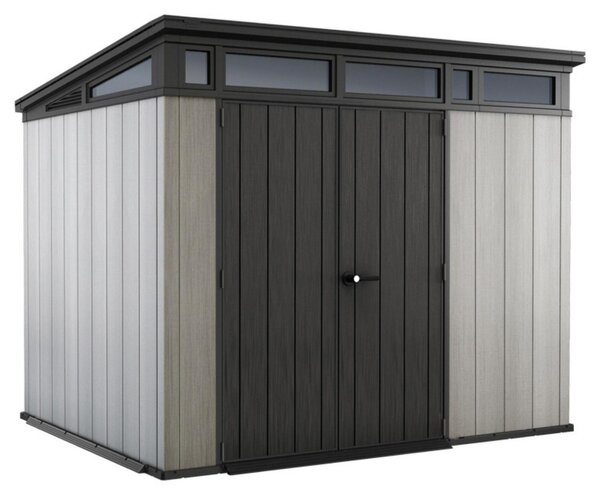 KETER Artisan 9x7 Casetta da giardino 277 x 226 x 218 cm, plastica, grigio/antracite KETER 17204256