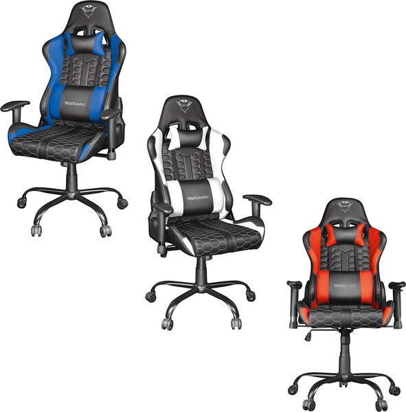 Sedia da gioco TRUST GXT 708R, colore: bianco