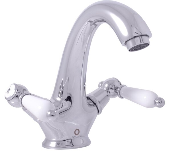 Slezák-RAV Miscelatore per lavabo Slezák RAV Morava Retro MK528 Colore: cromo, Dimensione: 1/2''