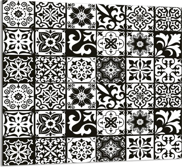 PIATTO IN VETRO PER CUCINA 65x60 Mosaico