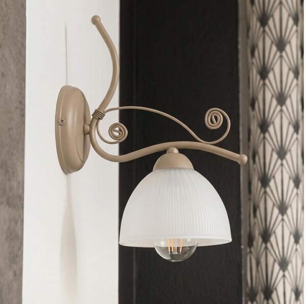 Brilagi - Lampada da parete ANTICO MODERN 1xE27/60W/230V beige