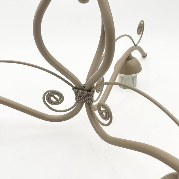 Brilagi - Lampadario a plafone ANTICO MODERN 3xE27/60W/230V beige