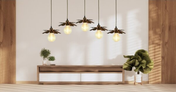Bohemia-Design - Lampada a sospensione con cavo 1xE27/60W/230V bronzo