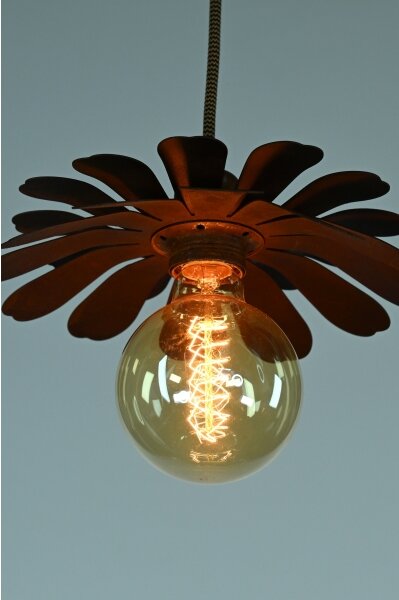 Bohemia-Design - Lampada a sospensione con cavo 1xE27/60W/230V bronzo