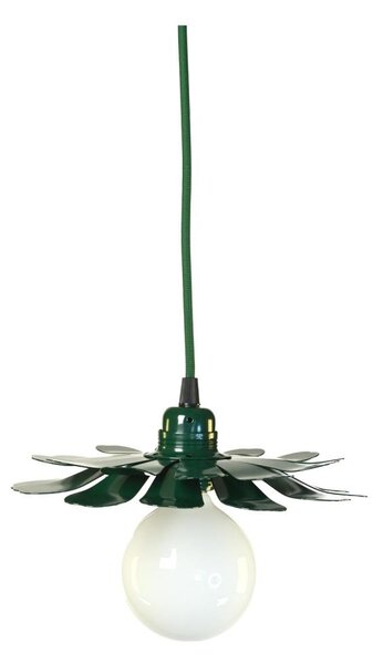 Bohemia-Design - Lampada a sospensione con cavo 1xE27/60W/230V verde