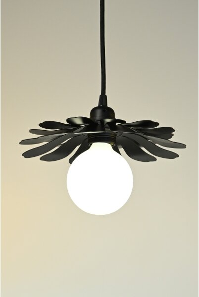 Bohemia-Design - Lampadario a sospensione con cavo 1xE27/60W/230V nero