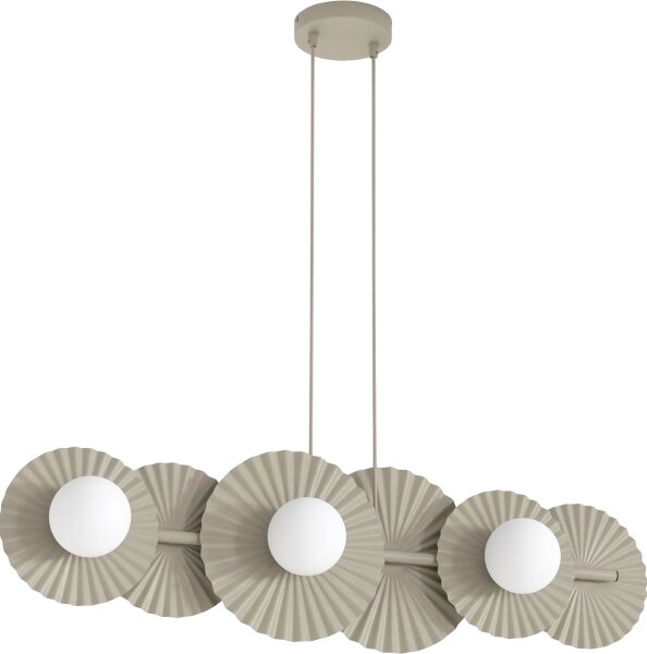 Lampadario a sospensione con cavo UMBRA 6xG9/8W/230V beige