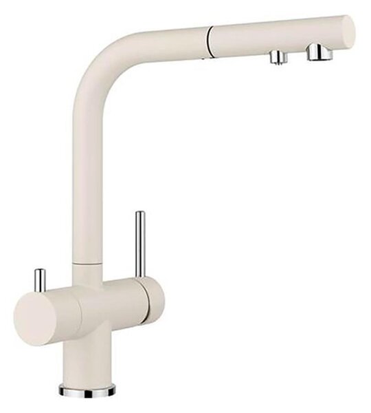 BLANCO FONTAS-S II Filtro Rubinetto Cucina Alta Pressione Fine Bianco Tubo Doccia