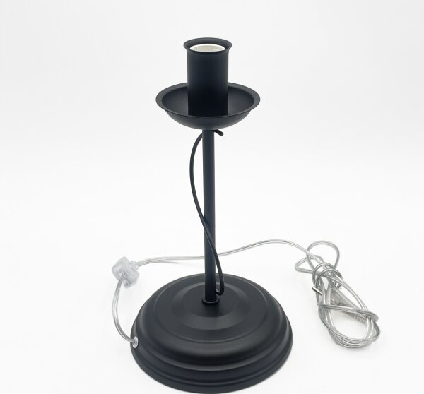 Lampada da tavolo ANTON 1xE14/60W/230V nera