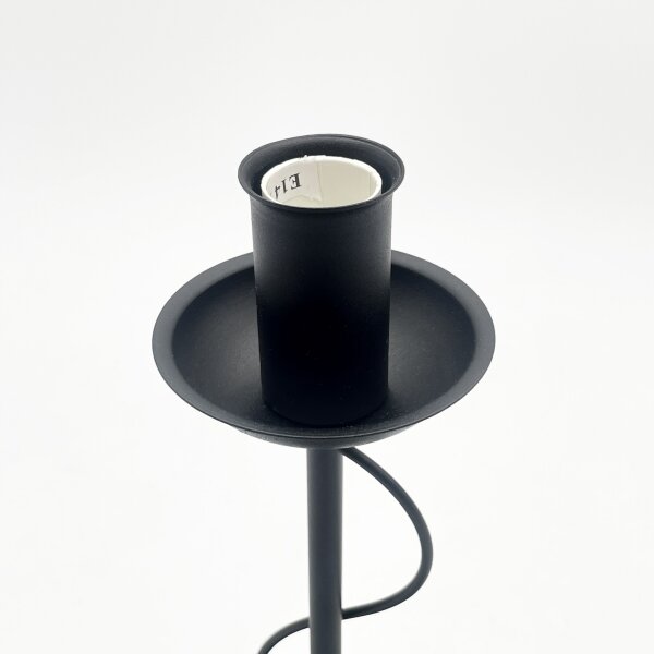 Lampada da tavolo ANTON 1xE14/60W/230V nera