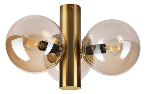 Plafoniera SFERIO 3xE14/5W/230V ottone/beige fumé