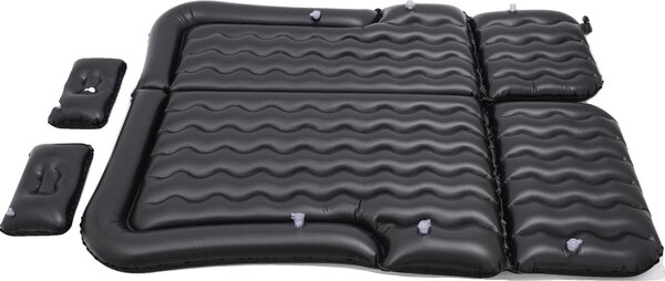 Materasso gonfiabile, design gonfiabile, riponibile in modo compatto, nero