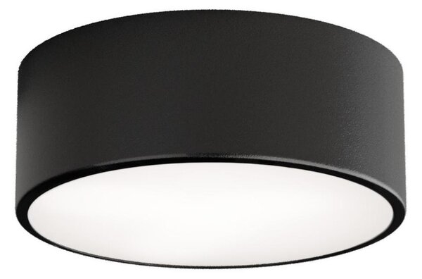 Plafoniera da bagno CLEO 1xE27/24W/230V diametro 20 cm nero IP54