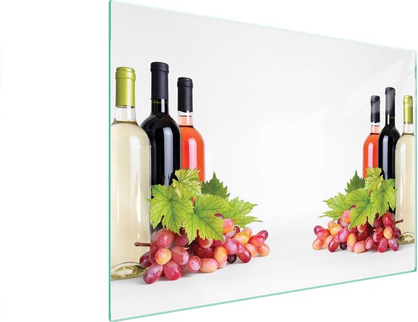 Piatto Di Protezione In Vetro Per Il Cuore 70X52 Vino