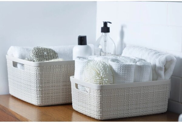 Cesto portaoggetti in plastica Jute - Curver