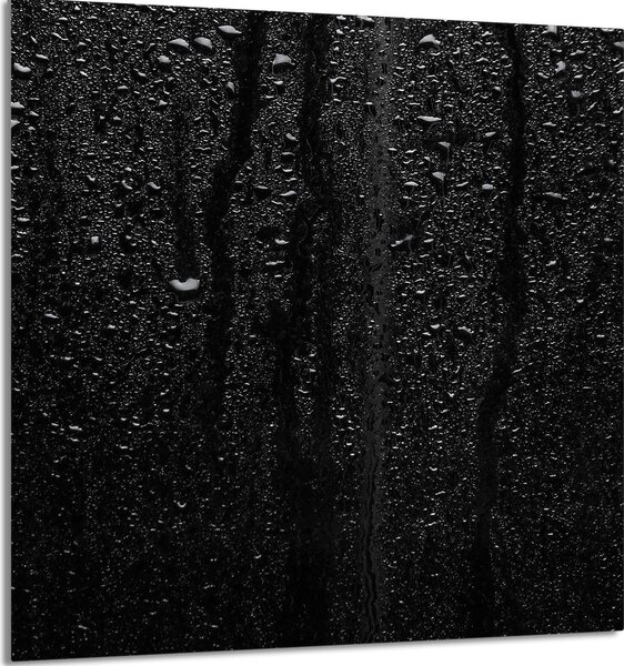 PIATTO IN VETRO PER CUCINA 60x65 Nero