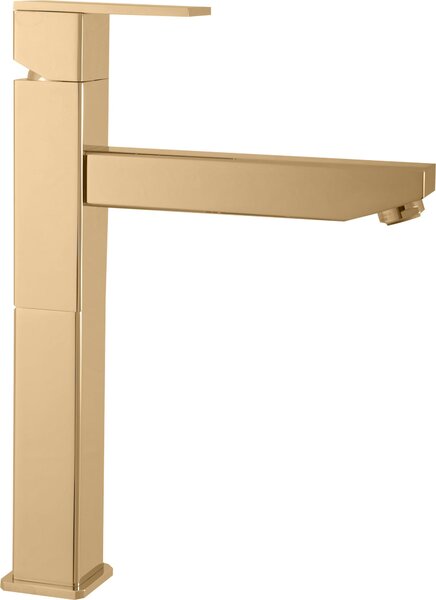 Miscelatore per lavabo, alto LOIRA oro, Colore: oro, Dimensione: 1/2'' (LR530.5Z)