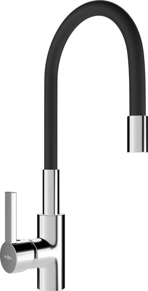 Mexen Flex miscelatore da cucina, cromo/nero - 670900-07