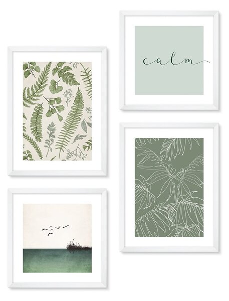 Set di dipinti 4 pz 30x40 cm Calm – knor
