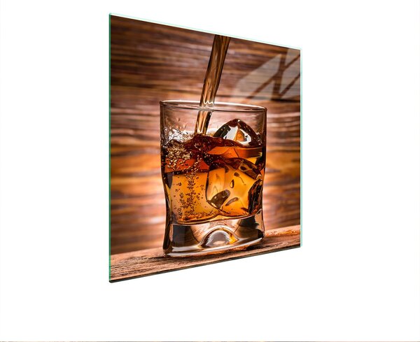 Piastra Di Protezione In Vetro Per L'herd 50X52 Whisky