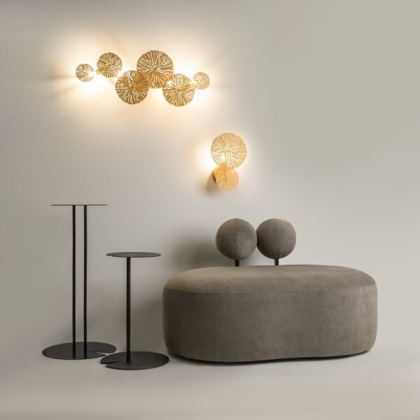 Maytoni MOD082WL-01G - Applique LOVETANN 1xE14/40W/230V oro